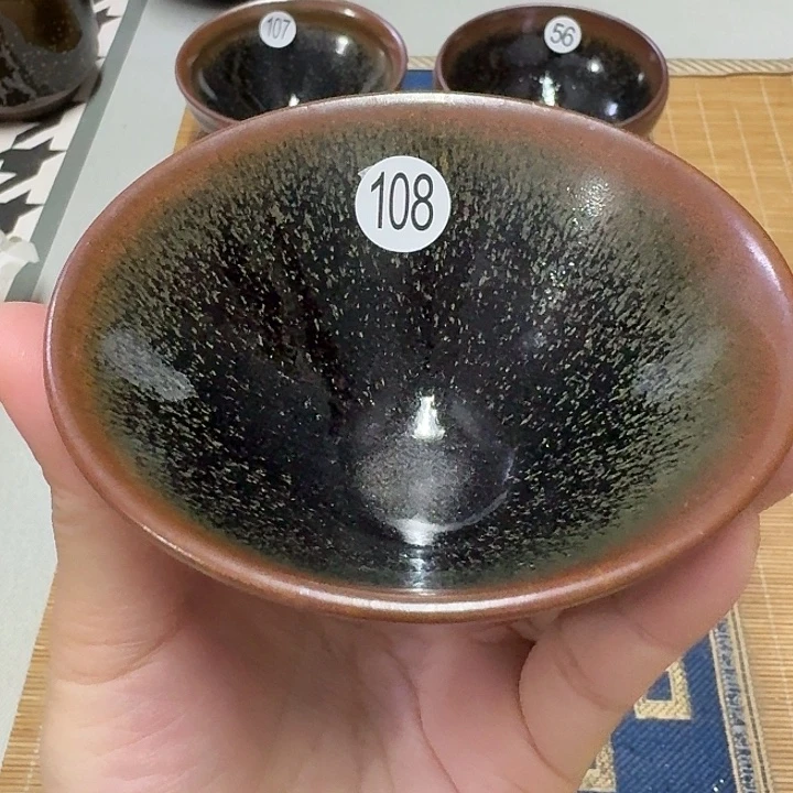 茶盏108 坚记茶盏摆件