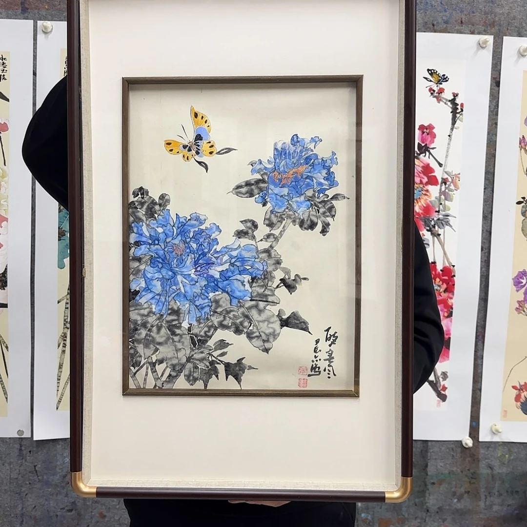 国画亲笔手绘原创