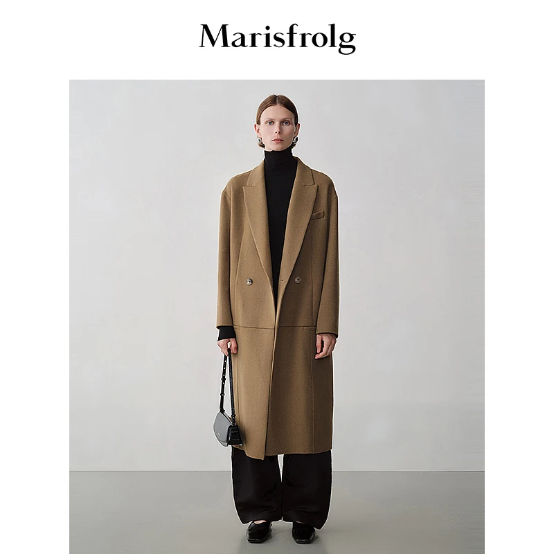 【姿姐精选】Marisfrolg/玛丝菲尔毛呢外套AADE4007D
