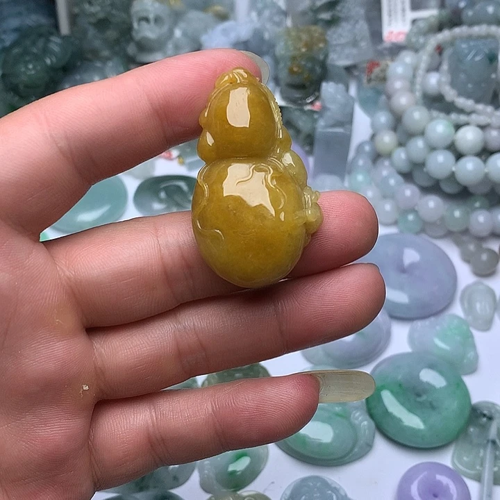 翡翠未镶嵌颈饰天然翡翠