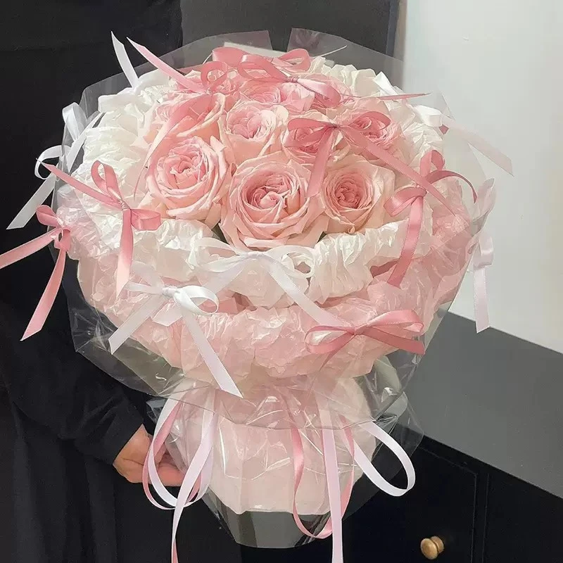 七夕情人节永生花束小众网红520礼物清新仿真香皂花毕业生日礼物