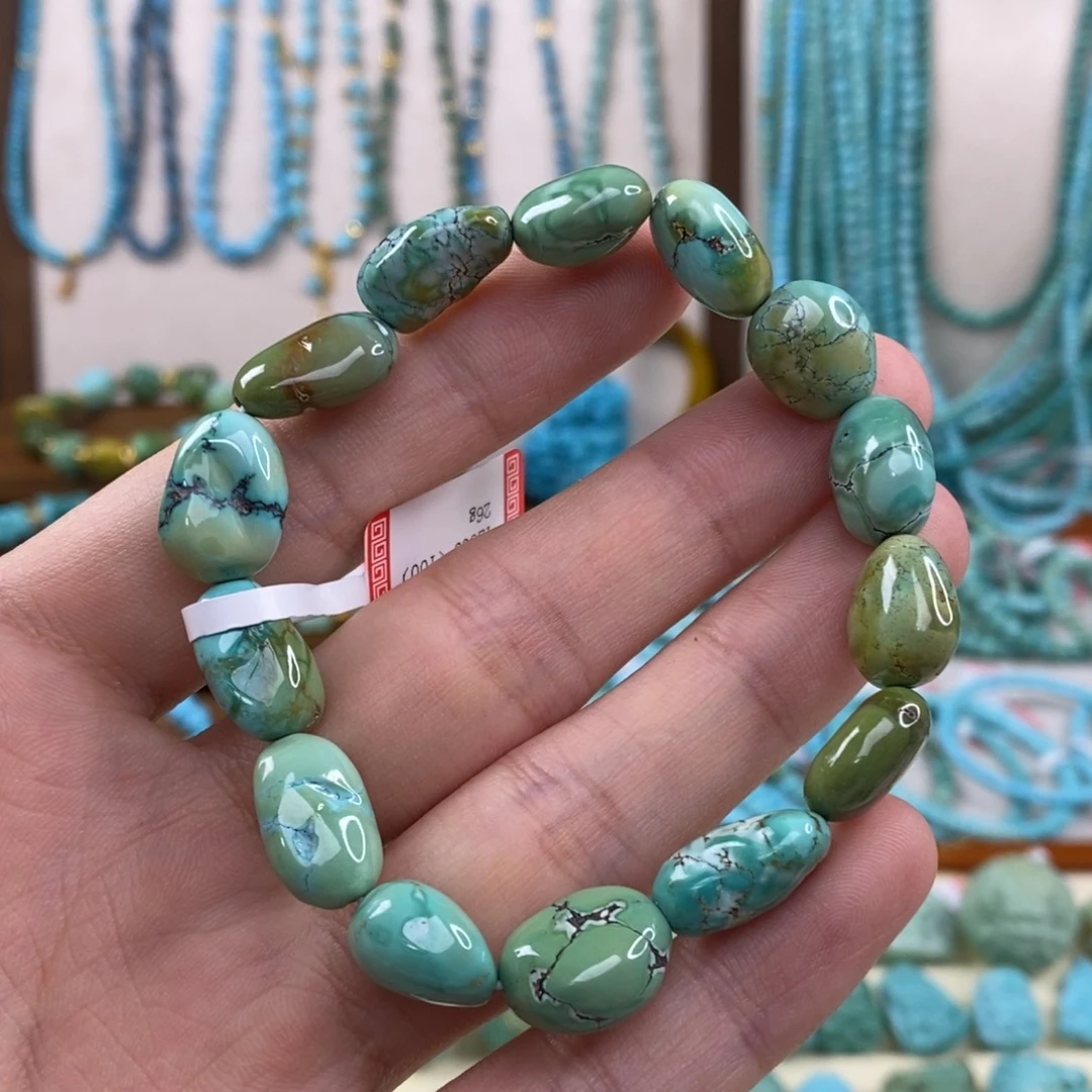绿松石未镶嵌手串