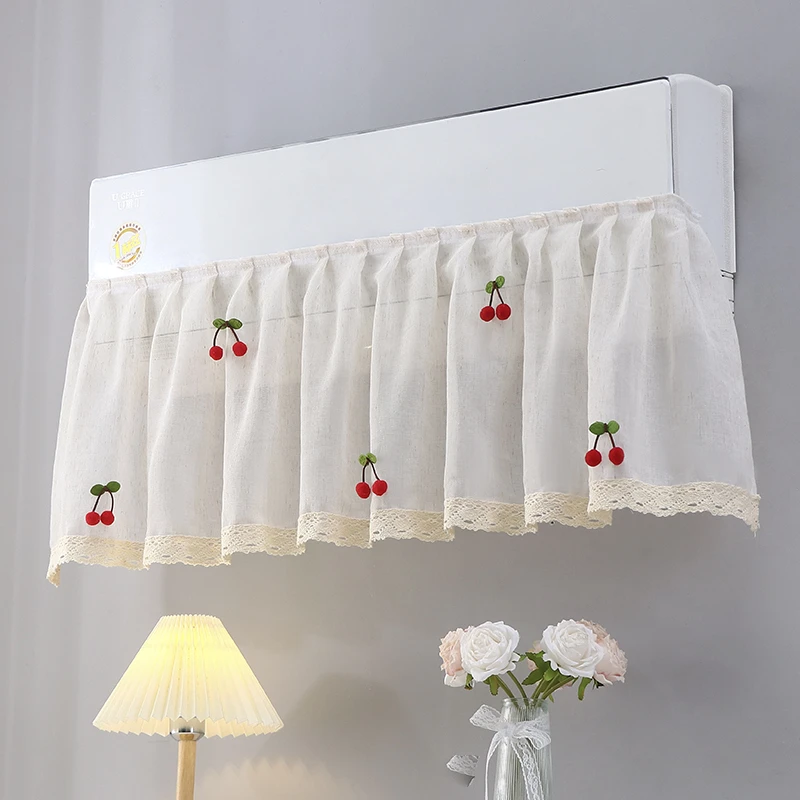 挂式空调罩空调挡风板简约防尘罩轻奢防空调风直吹空调挡风帘