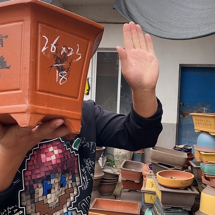 紫砂花盆宜兴紫砂