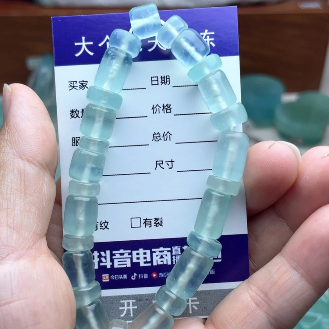 未镶嵌蛇纹石玉手链