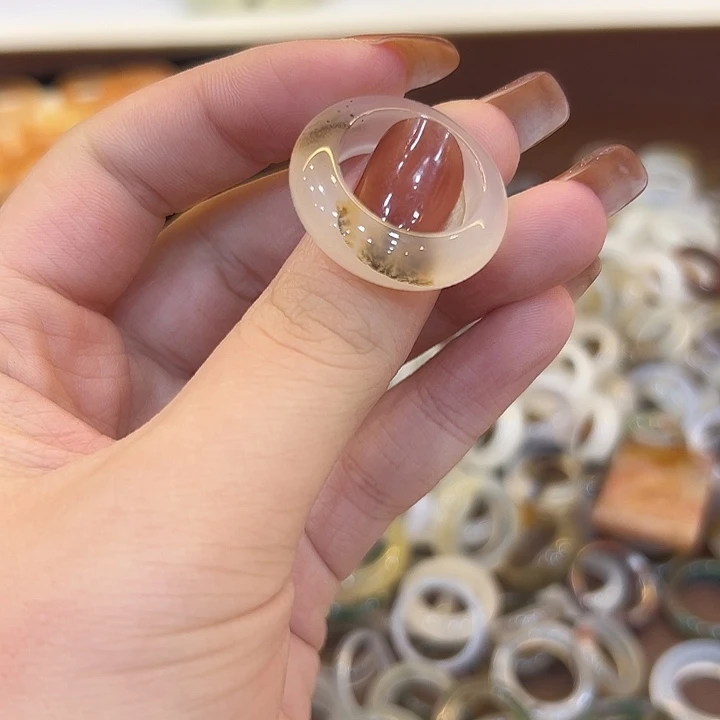 玛瑙/玉髓合金戒指146港17