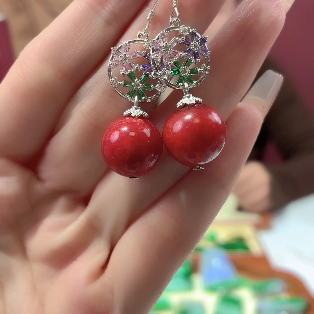 翡翠未镶嵌耳饰翡翠