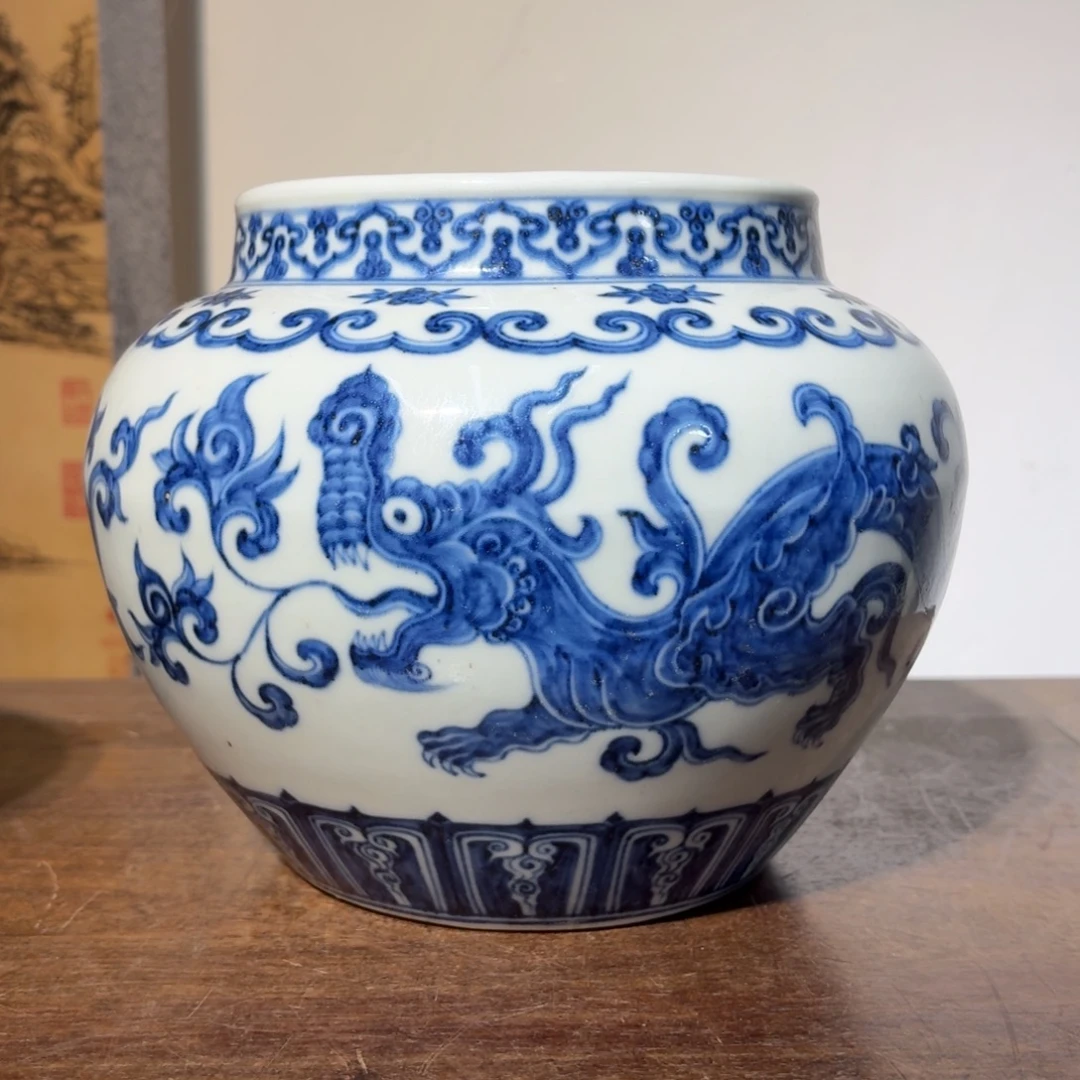 摆件陶瓷器工艺品摆件青花