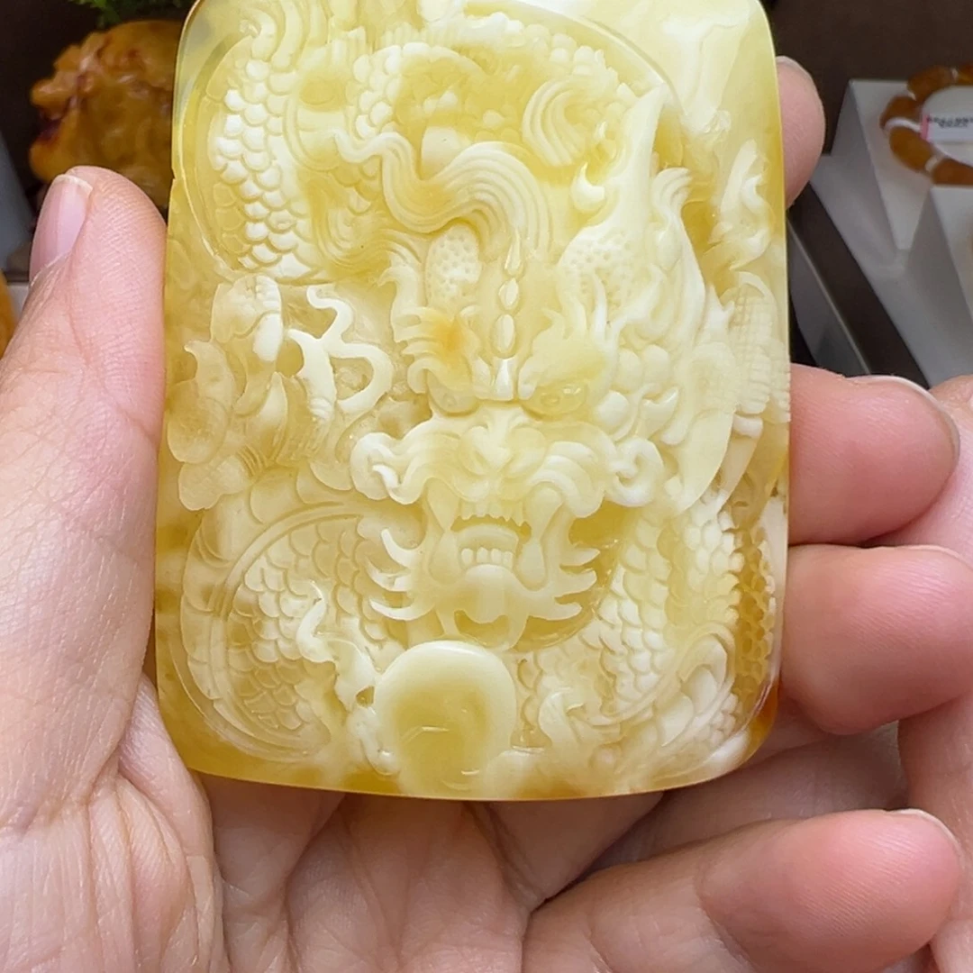 蜜蜡吊坠(不含链)未镶嵌