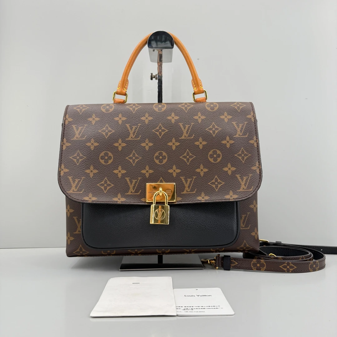 95新 LouisVuitton/路易威登 优选/Vaugirard锁头邮差包/28×22×10