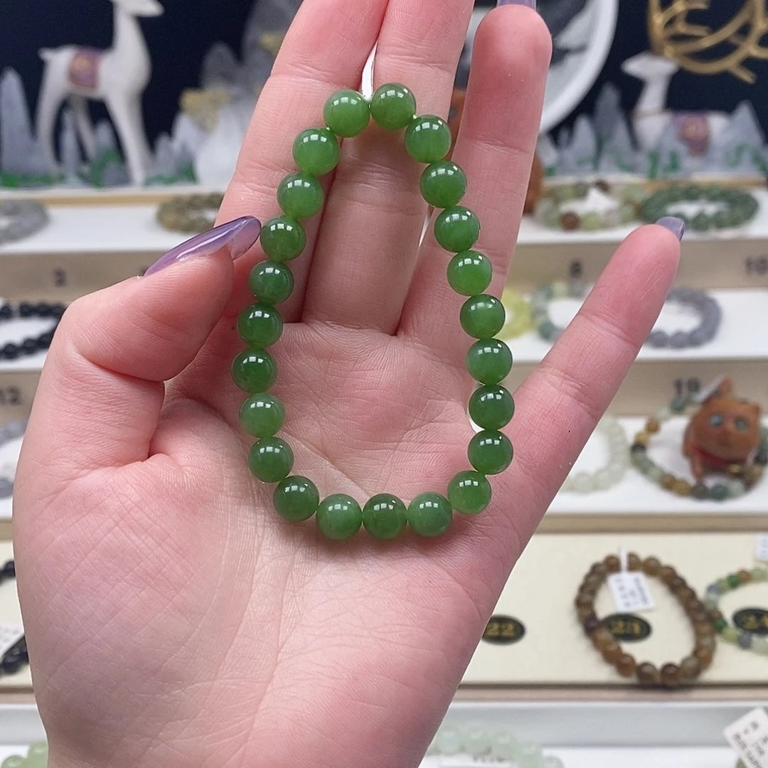 未镶嵌手串和田玉阿*