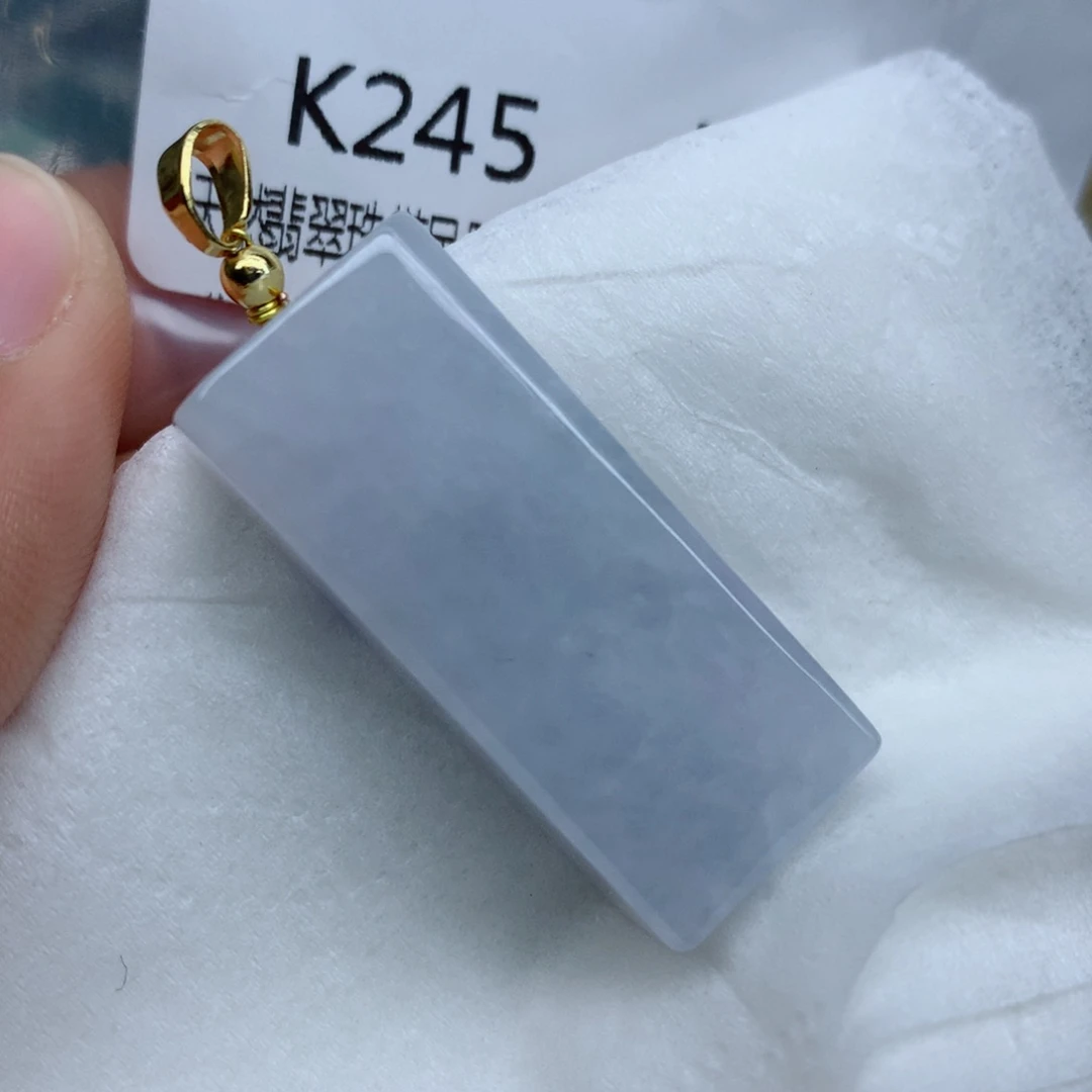 翡翠颈饰未镶嵌挂件