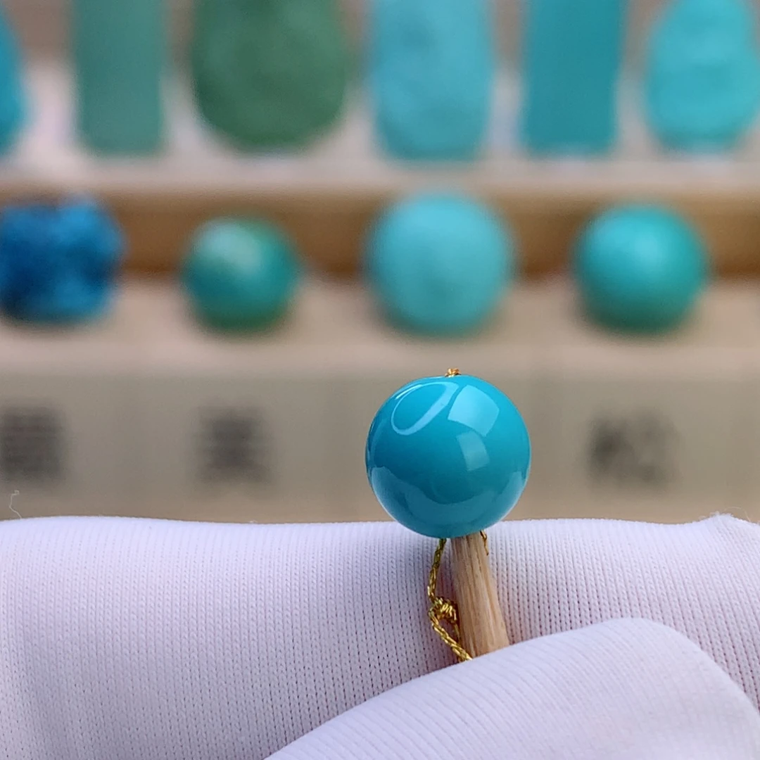 绿松石未镶嵌挂件