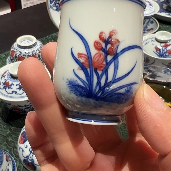 臻玉古坊原矿孔雀石釉里红