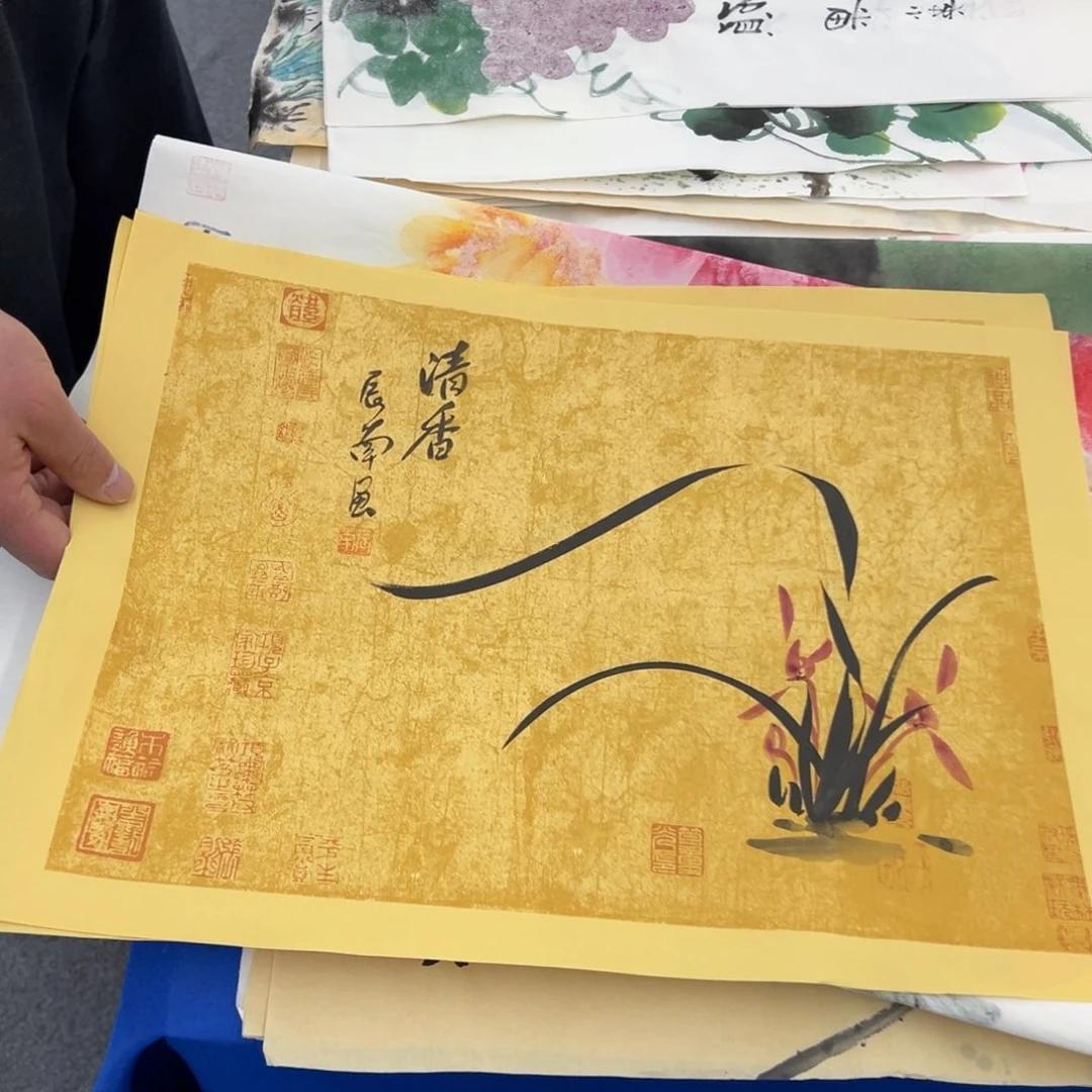 国画国画纯手绘作品