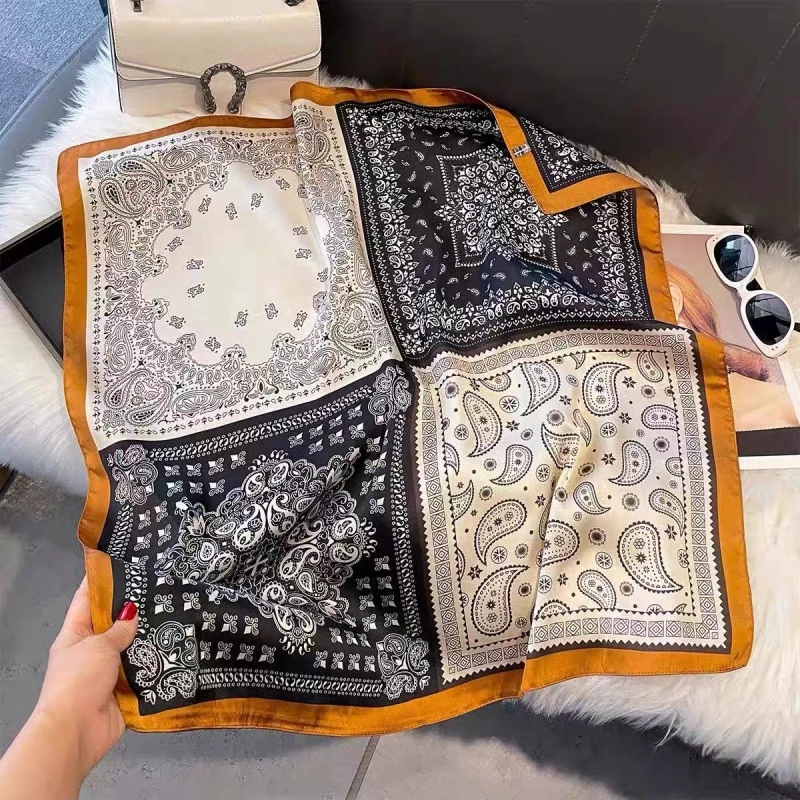 f70-111 新丝缎70*70左右丝巾方巾