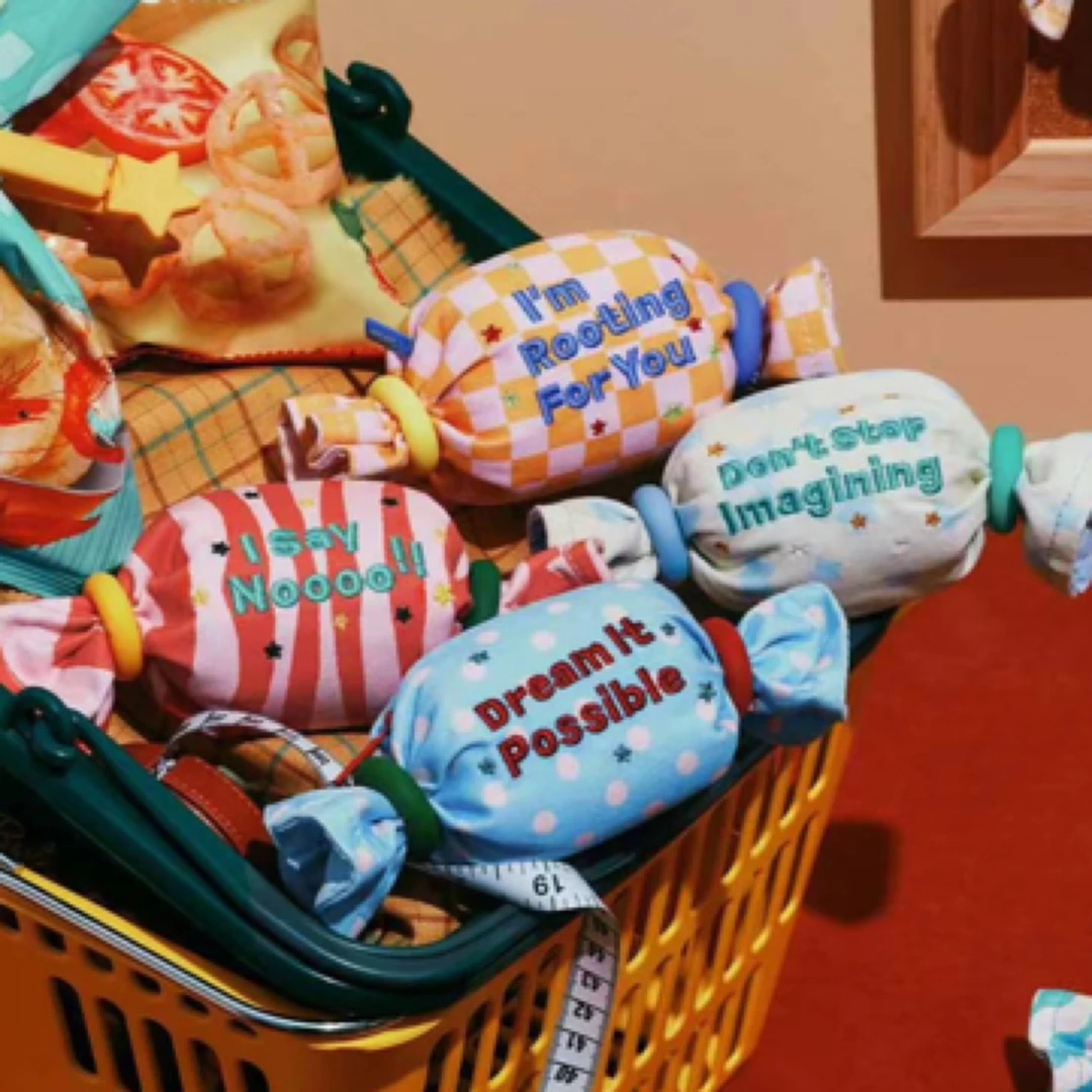 123！星星人系列迷你包挂件盲盒潮玩周边糖果包