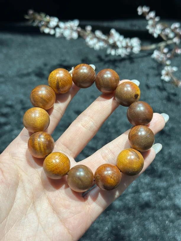 1.8cm天然血龙木手串（血龙木王）