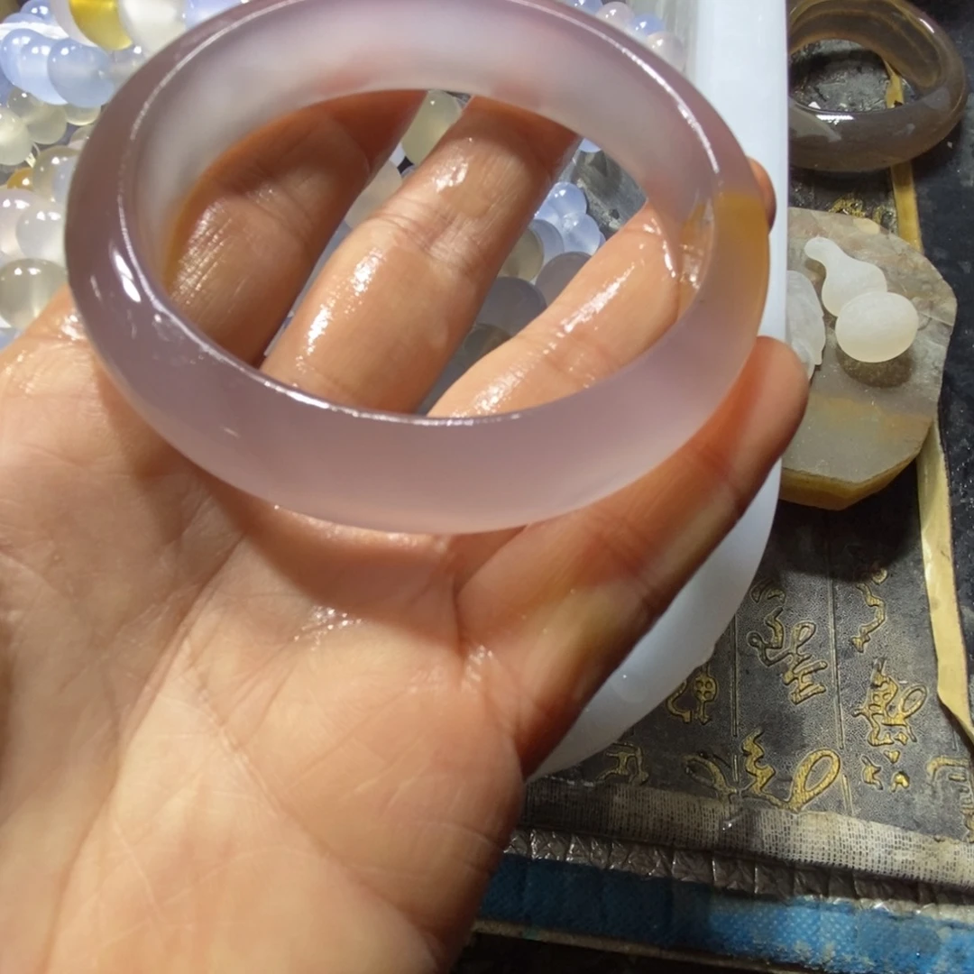 玛瑙/玉髓未镶嵌手镯