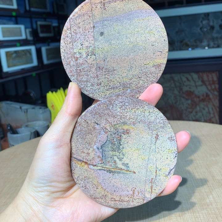 ，广西国画石摆件，收藏观赏