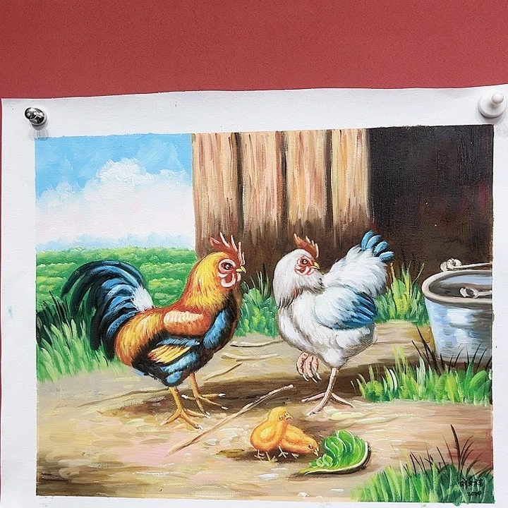 油画刘文桂老师油画作品