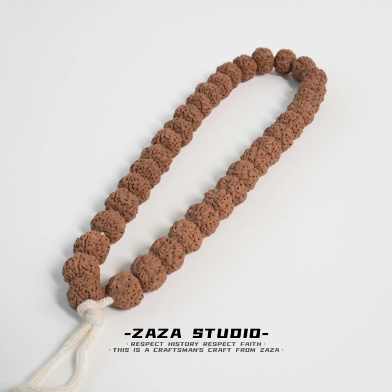 【乍札】原生态印尼平头细纹小金刚9.5+手串