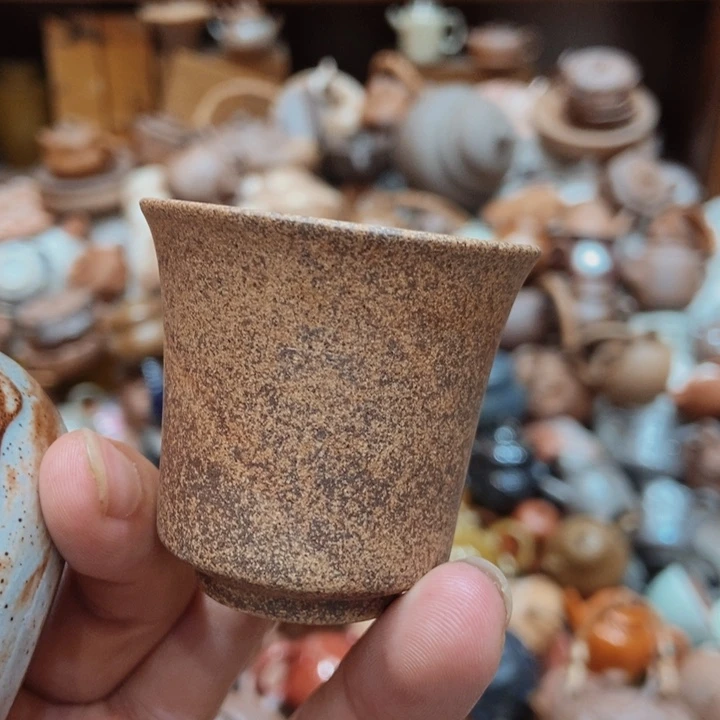 柴烧老岩泥高端茶器