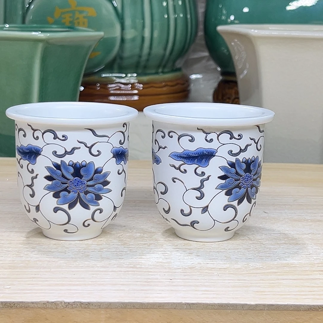 陶瓷绿植多肉微瑕花盆口径6.5*6.5