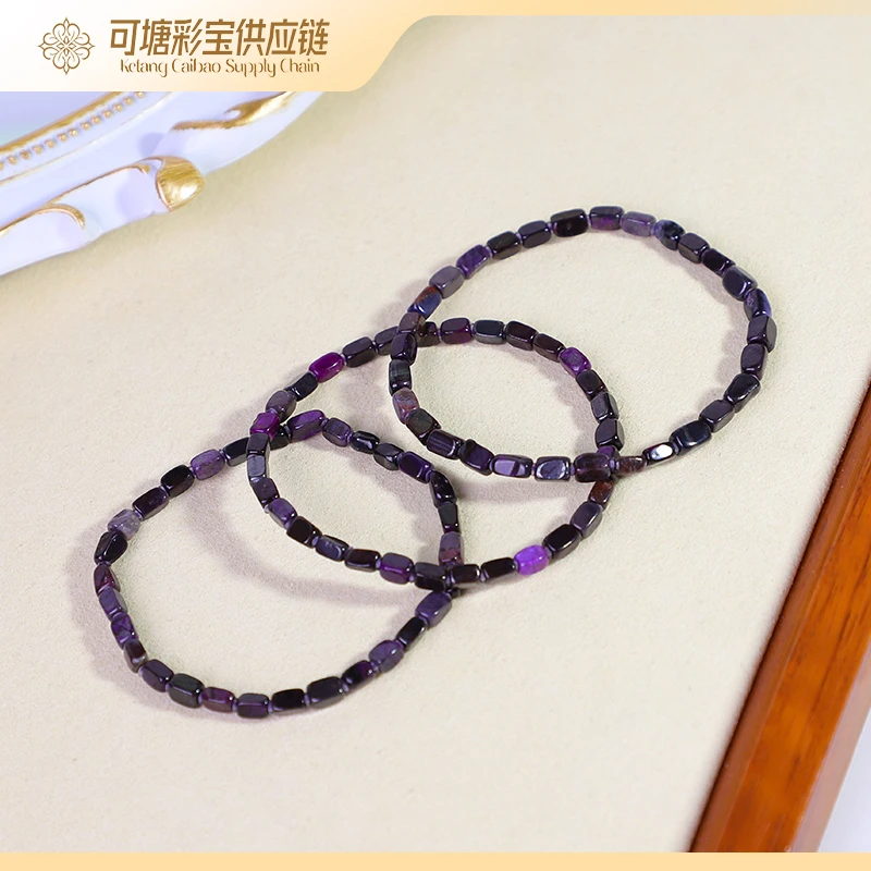 南非舒俱来 丝绒皇家紫 舒俱来手串/KTCB-4730-1/多样性发一件