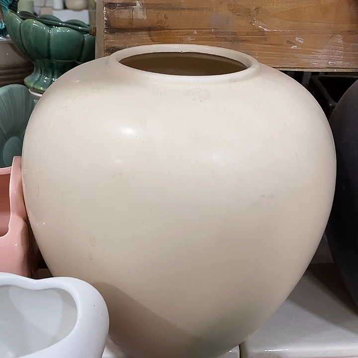 陶瓷花盆有孔 瑕疵介意勿拍
