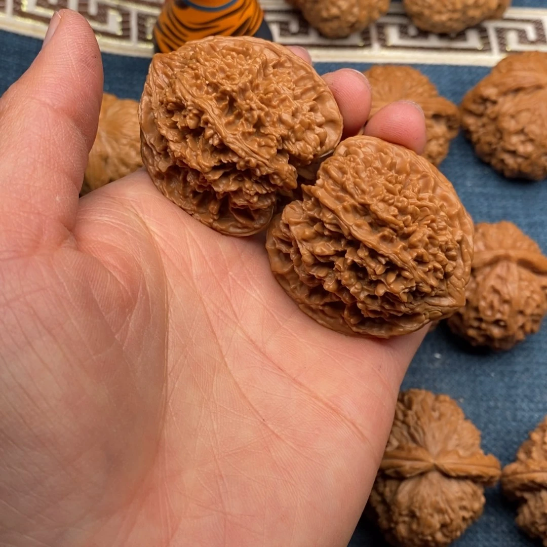 文玩核桃把件清***子41全品星