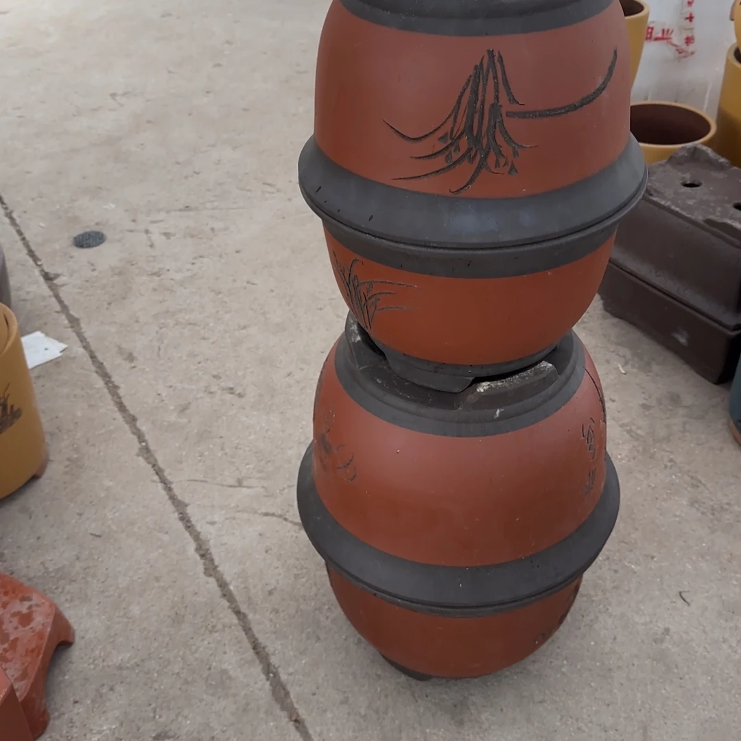 花盆紫砂口径18.12/14.10口径