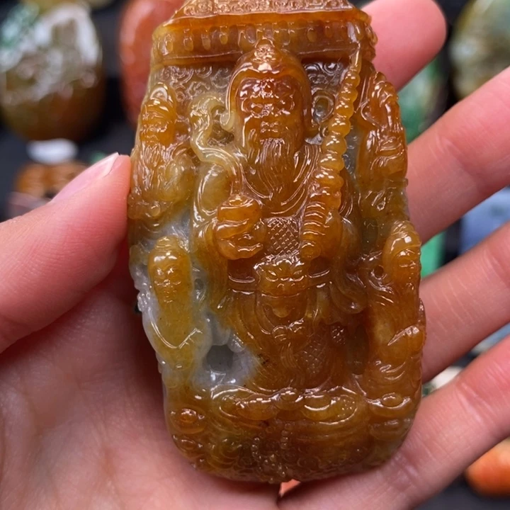 翡翠未镶嵌颈饰缅甸天然翡翠A货