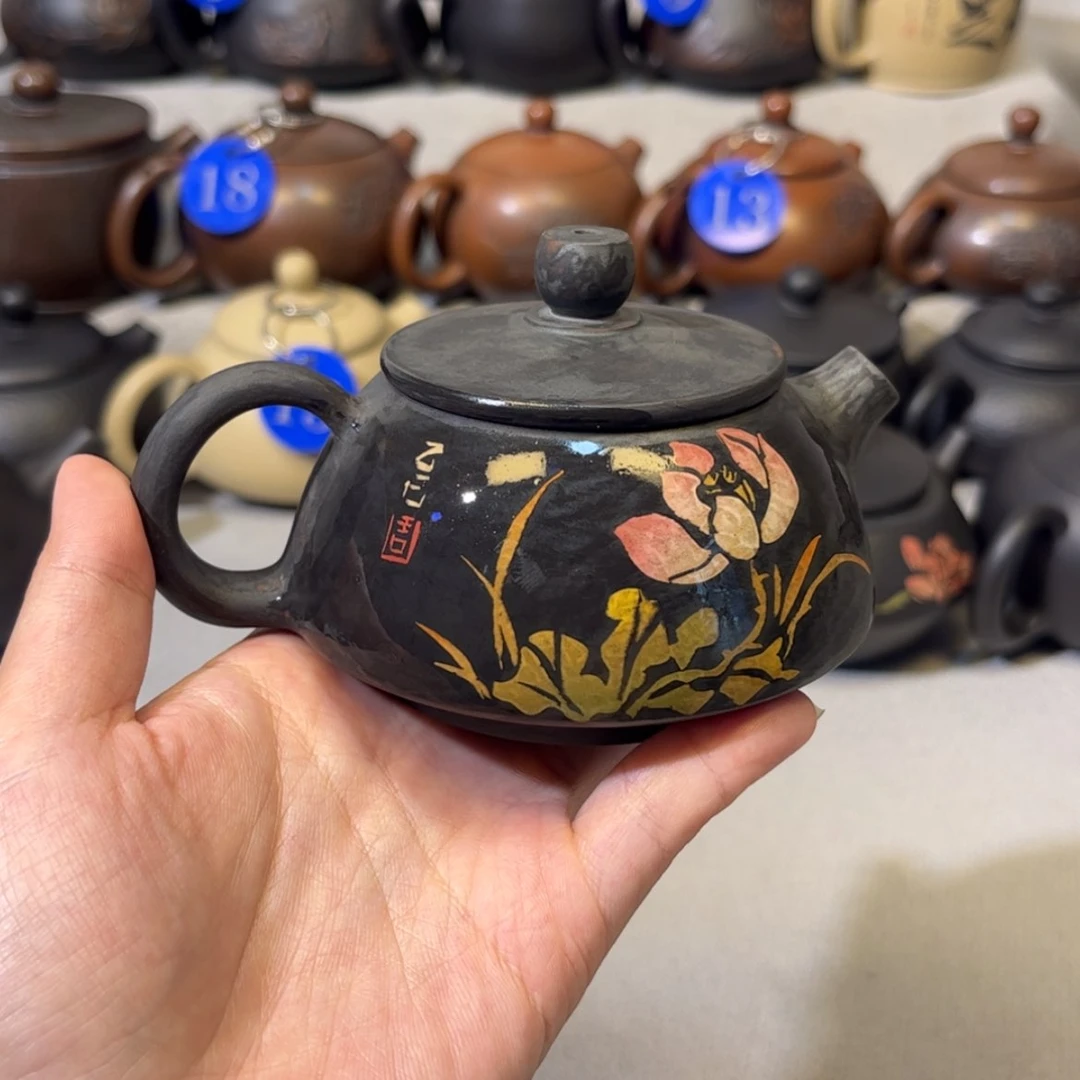 【闪购商品】红泥 手磨刻填 容量 150c c