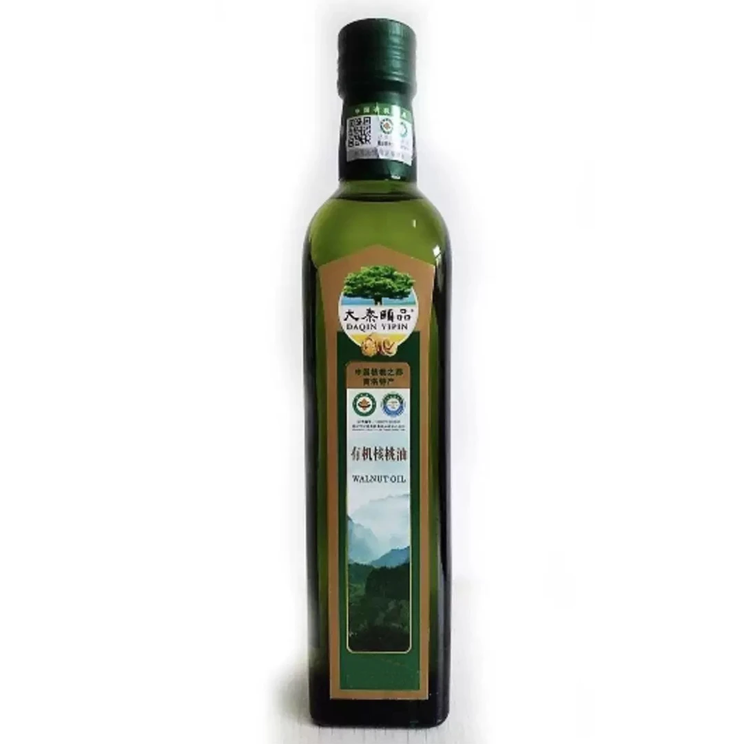 （7.18到期）两瓶大秦颐品有机核桃油250ml