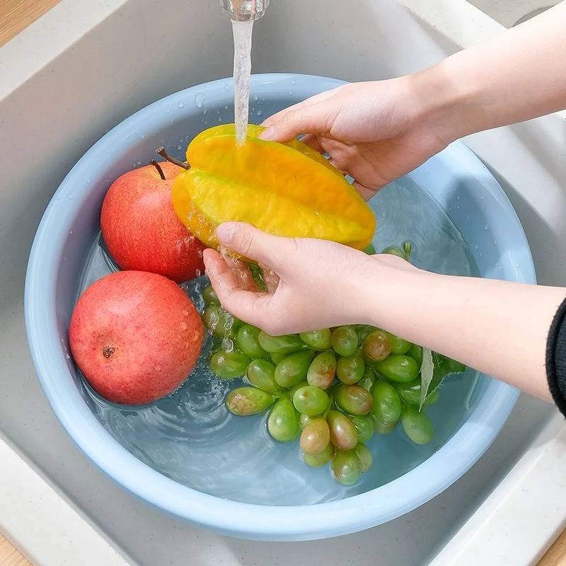 福利加厚圆形加深洗脸盆家用大小号婴儿盆学生宿舍洗衣洗脚盆