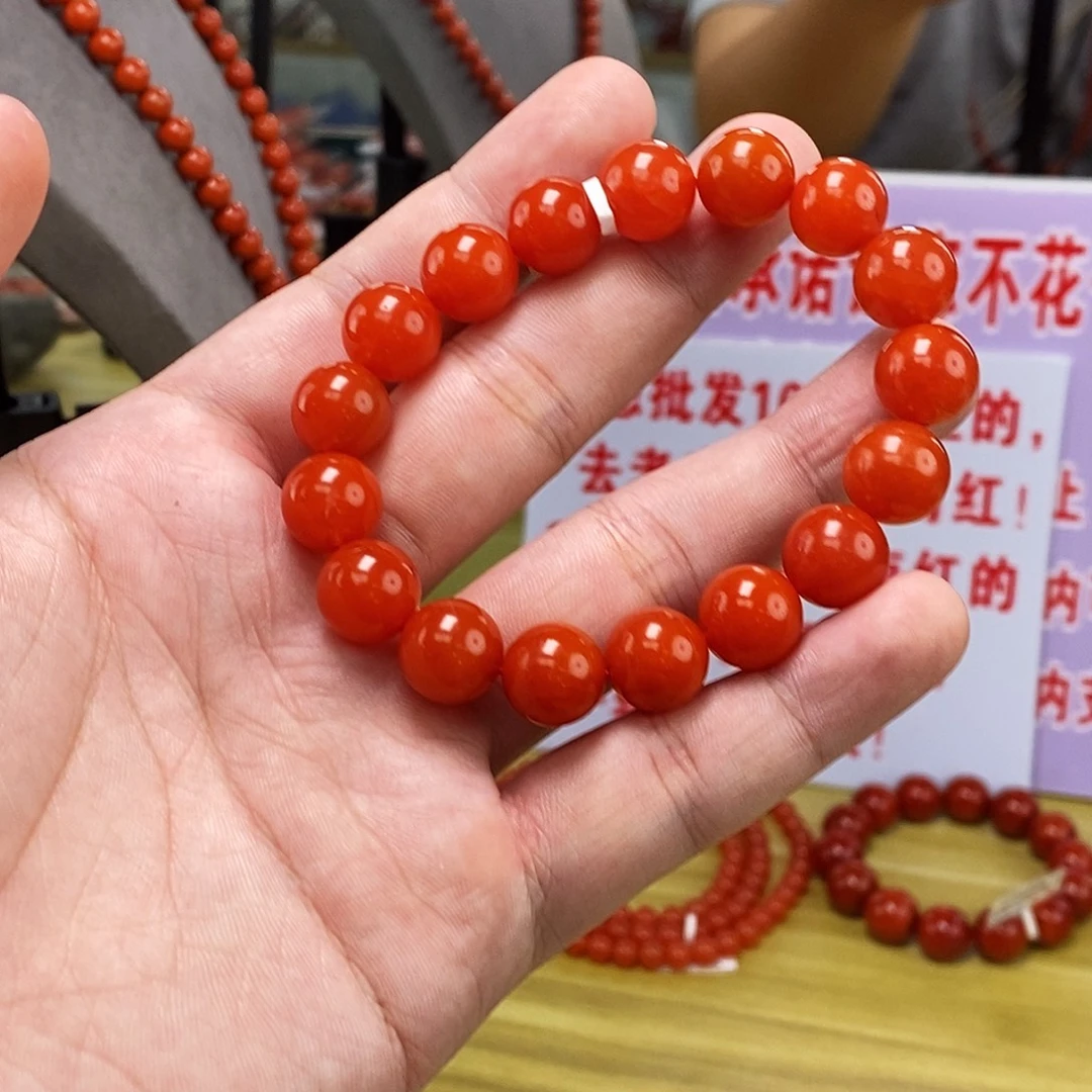 南红玛瑙多样式发一未镶嵌12mm+