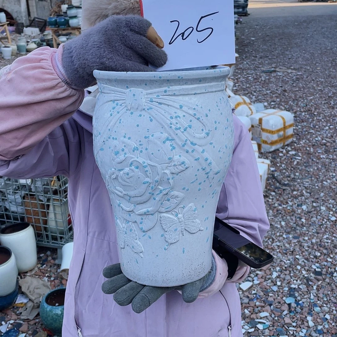 红陶王嫂花盆0209-205