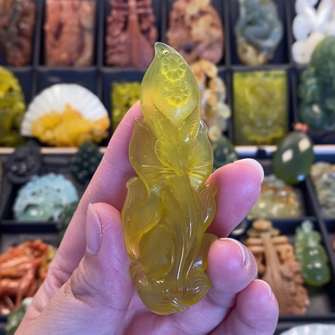 蛇纹石玉合金颈饰