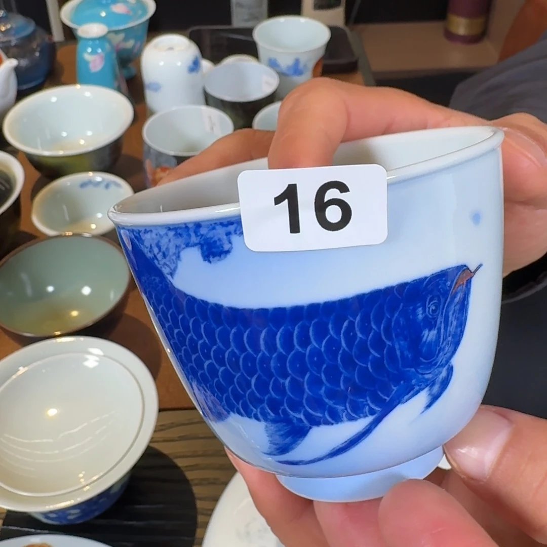 鱼王朱清精品茶器作品