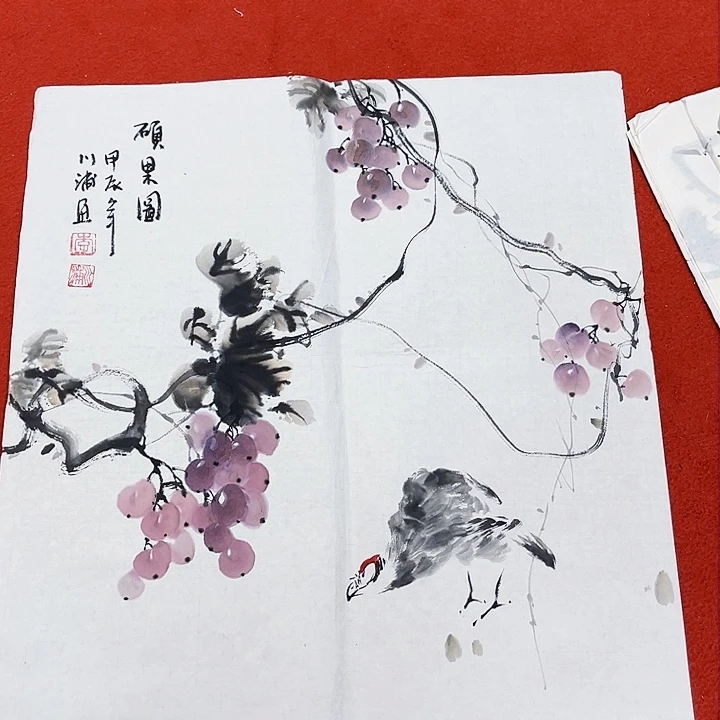 国画手绘图文图文的形式是
