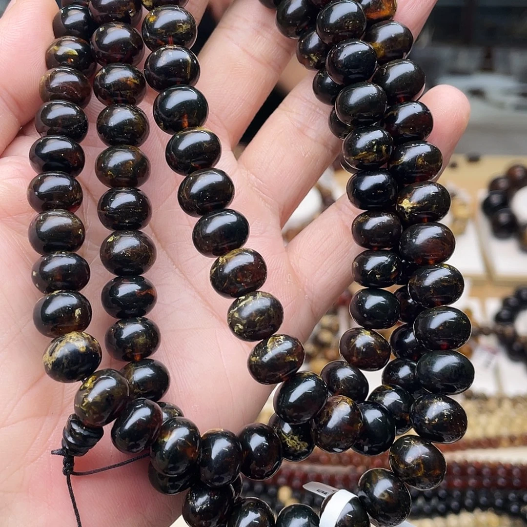 平***福琥珀未镶嵌裸石十一90728