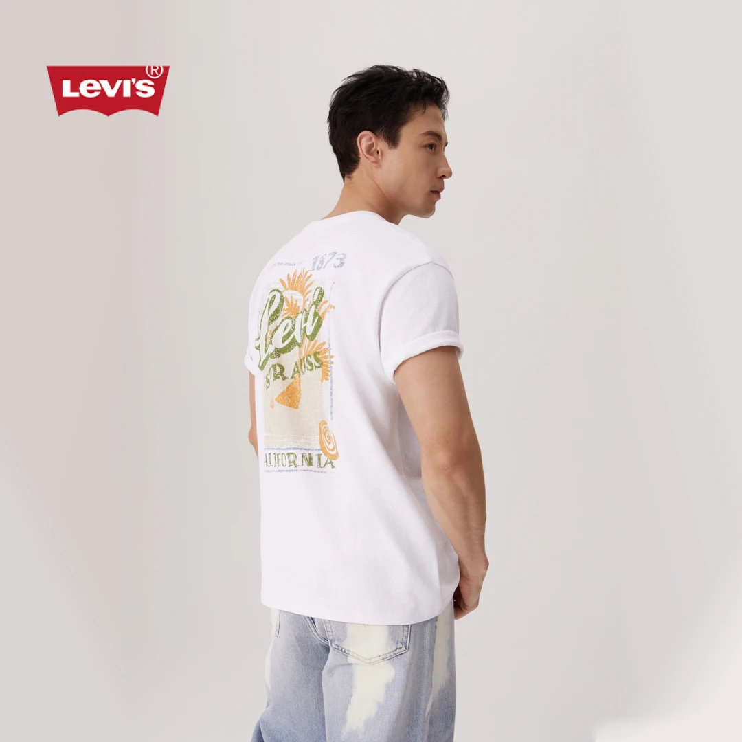 【商场同款】Levi's李维斯25年夏季新款男士针织休闲短袖T恤003LB