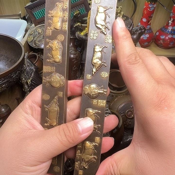 铜器办公室茶室摆件