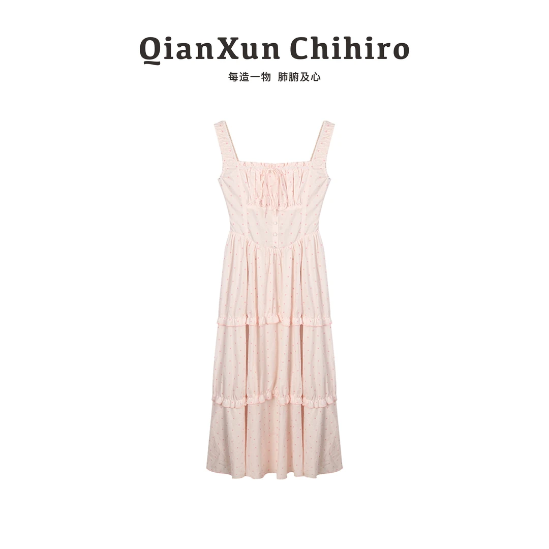 「藕粉柔柔」连衣裙预X4LYQ6244A清凉