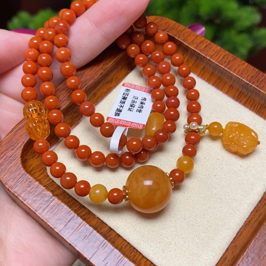 【闪购商品】手链蜜蜡未镶嵌手串