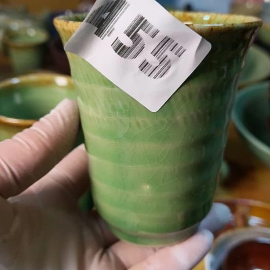 瓷片磁州窑五厂盘碗壶杯有瑕疵