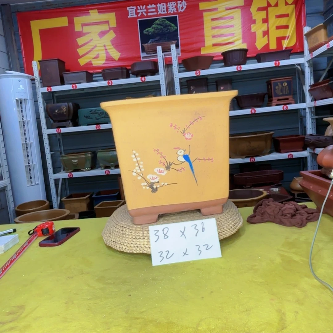 紫砂花盆宜兴紫砂