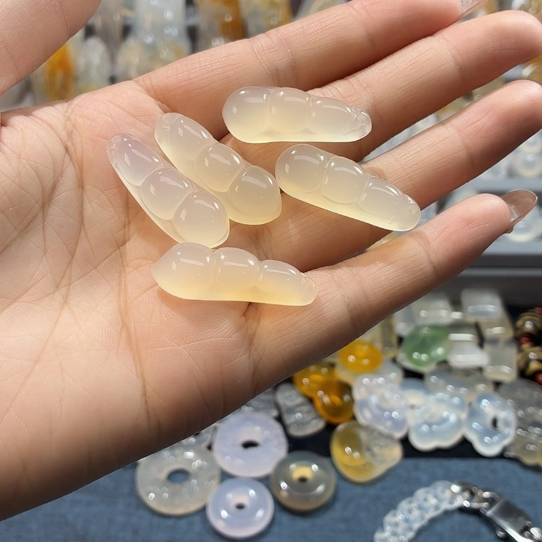 玛瑙/玉髓未镶嵌吊坠(不含链)