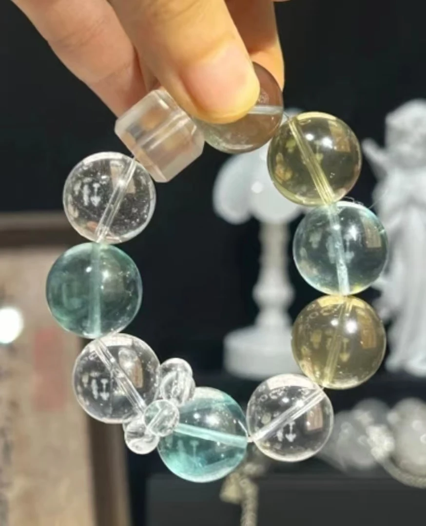 非金属珐琅手链 素圈单圈青云花海菩提手串